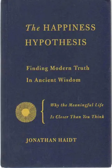 Cover of The Happiness Hypothesis
