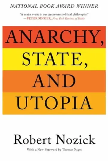 Cover of Anarchy, State, and Utopia
