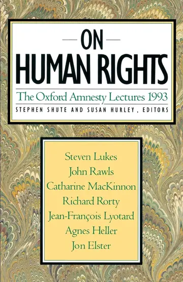 Cover of On Human Rights