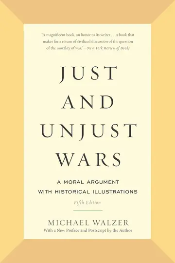 Cover of Just and Unjust Wars
