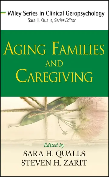 Cover of Aging Families and Caregiving