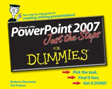 Cover of PowerPoint 2007 Just the Steps for Dummies