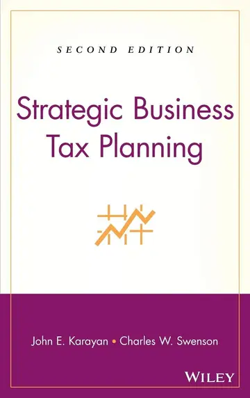 Cover of Strategic Business Tax Planning