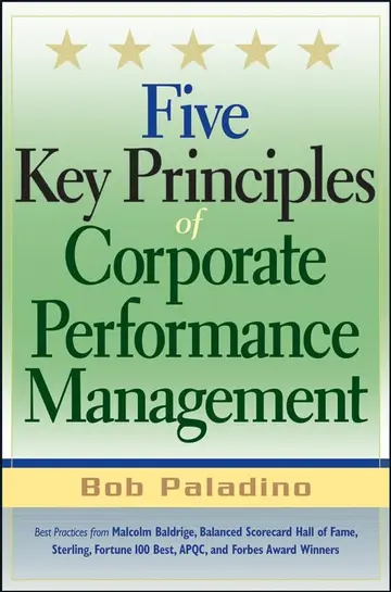 Cover of Five Key Principles of Corporate Performance Management