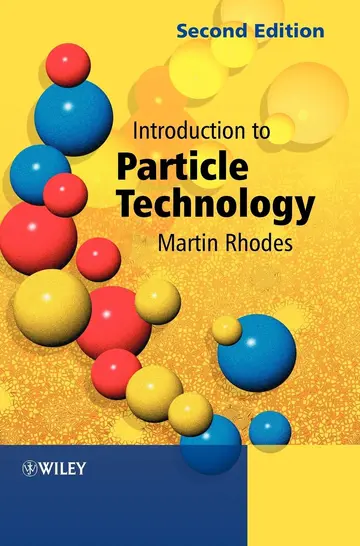 Cover of Introduction to Particle Technology