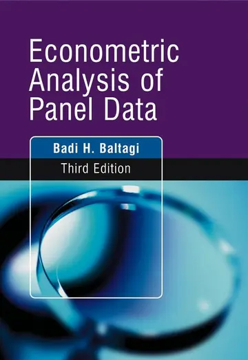Cover of Econometric Analysis of Panel Data