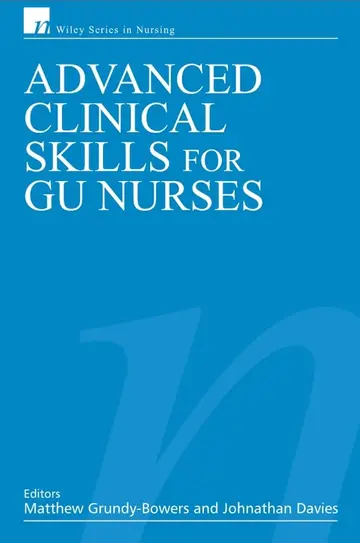 Cover of Advanced Clinical Skills for GU Nurses