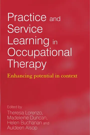 Cover of Practice and Service Learning in Occupational Therapy