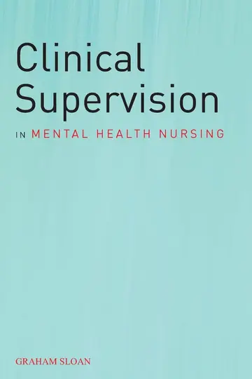 Cover of Clinical Supervision in Mental Health Nursing