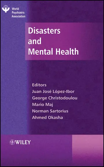 Cover of Disasters and Mental Health