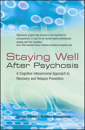 Cover of Staying Well After Psychosis