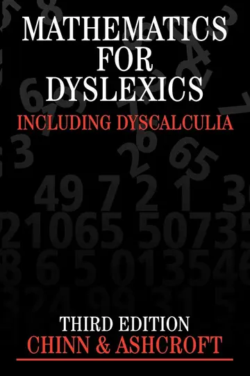 Cover of Mathematics for Dyslexics