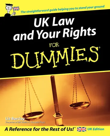 Cover of UK Law and Your Rights for Dummies