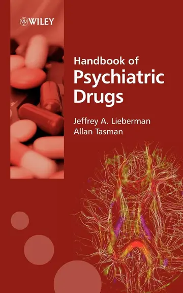 Cover of Handbook of Psychiatric Drugs