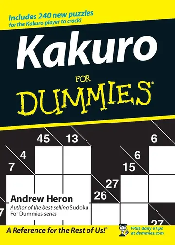 Cover of Kakuro for Dummies