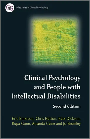 Cover of Clinical Psychology and People with Intellectual Disabilities