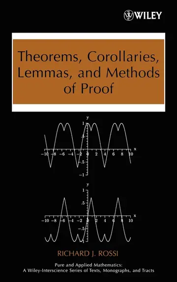Cover of Theorems, Corollaries, Lemmas, and Methods of Proof