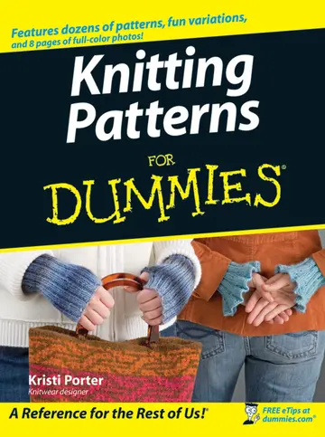 Cover of Knitting Patterns for Dummies