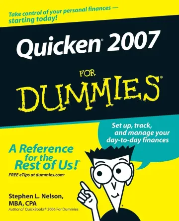 Cover of Quicken for Dummies 2007