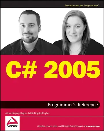 Cover of C# 2005 Programmer′s Reference