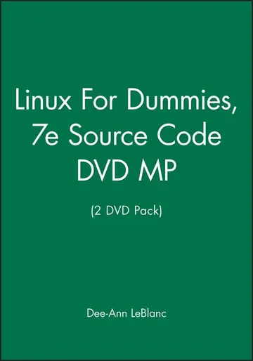 Cover of Linux for Dummies, 7e Source Code DVD MP