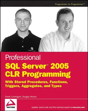Cover of Professional SQL ServerTM 2005 CLR Programming