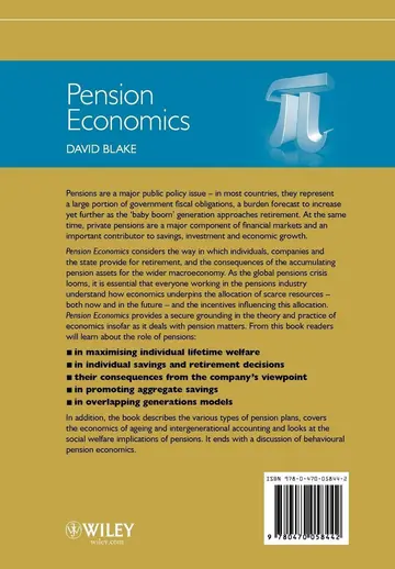Cover of Pension Economics