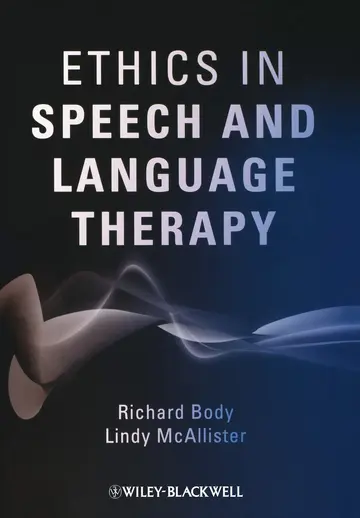 Cover of Ethics in Speech and Language Therapy