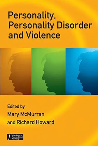 Cover of Personality, Personality Disorder and Violence