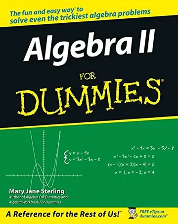 Cover of Algebra II for Dummies
