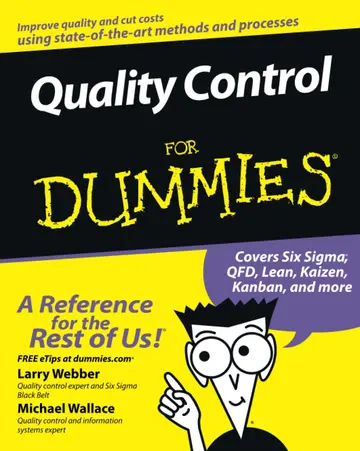 Cover of Quality Control for Dummies