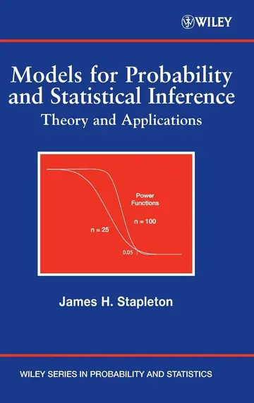 Cover of Models for Probability and Statistical Inference