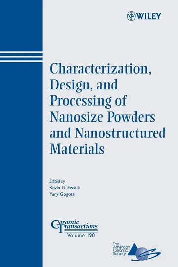 Cover of Characterization, Design, and Processing of Nanosize Powders and Nanostructured Materials