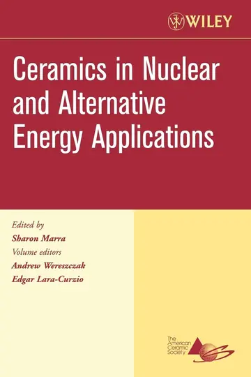 Cover of Ceramics in Nuclear and Alternative Energy Applications, Volume 27, Issue 5