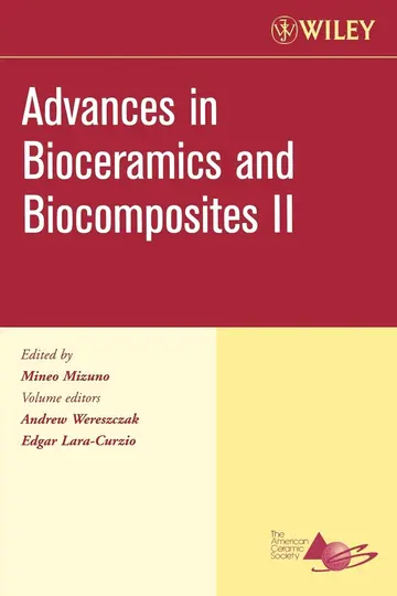Cover of Advances in Bioceramics and Biocomposites II