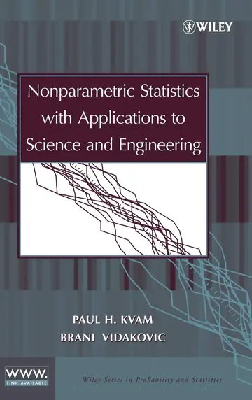 Cover of Nonparametric Statistics with Applications to Science and Engineering