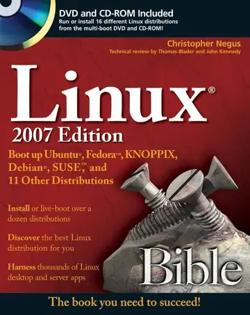 Cover of Linux® Bible 2007 Edition
