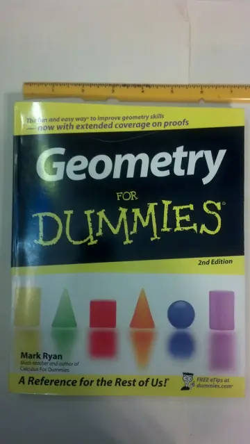 Cover of Geometry for Dummies, 2nd Edition