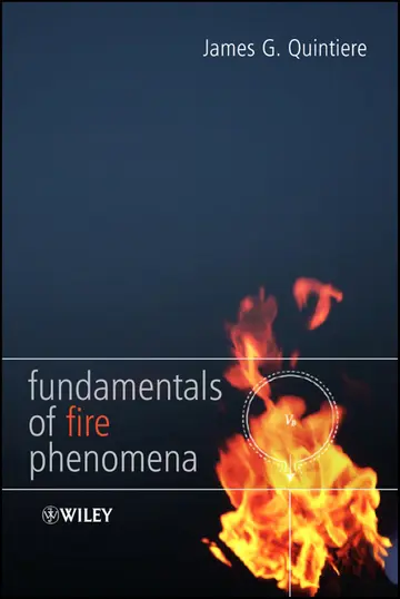 Cover of Fundamentals of Fire Phenomena