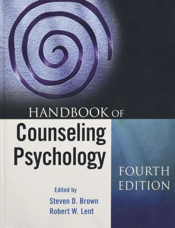 Cover of Handbook of Counseling Psychology