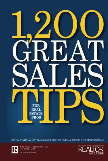 Cover of 1,200 Great Sales Tips for Real Estate Pros