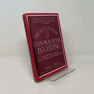 Cover of Little Book of Common Sense Investing