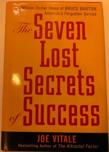 Cover of The Seven Lost Secrets of Success