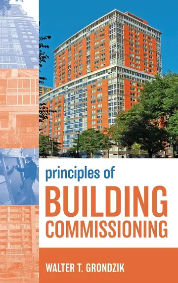Cover of Principles of Building Commissioning