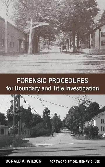 Cover of Forensic Procedures for Boundary and Title Investigation