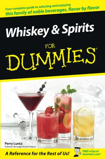 Cover of Whiskey and Spirits for Dummies