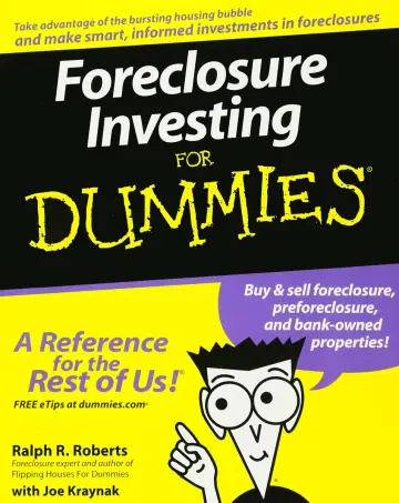Cover of Foreclosure Investing for Dummies