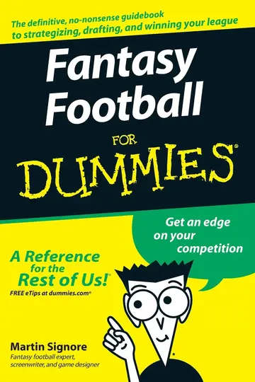 Cover of Fantasy Football for Dummies