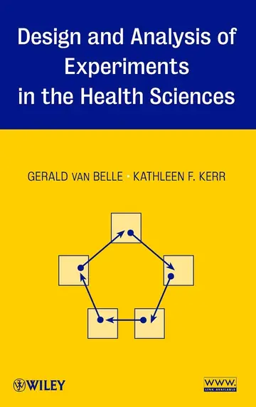 Cover of Design and Analysis of Experiments in the Health Sciences