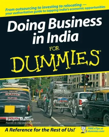 Cover of Doing Business in India for Dummies